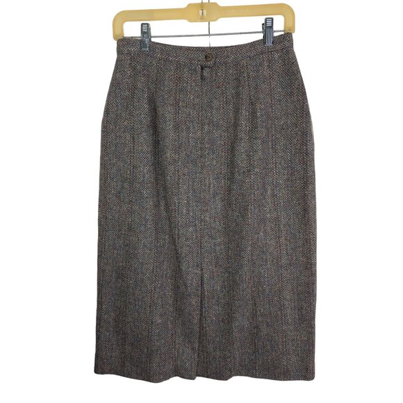 Vintage Michelle Stuart Tweed Blazer & Skirt Set Union Made Career Capsule sz 10 - Picture 12 of 15